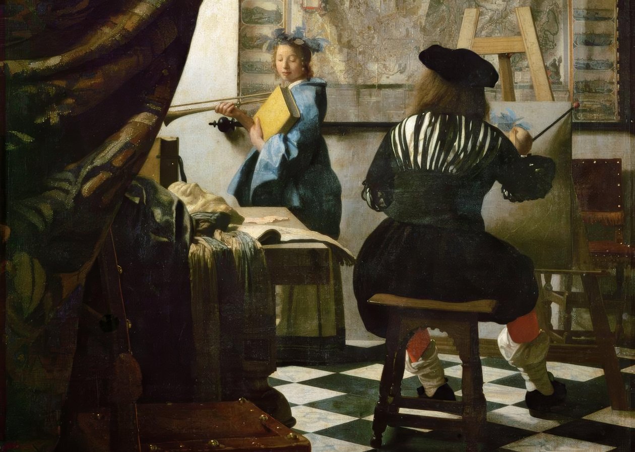 Kunsten at male af Jan Vermeer van Delft