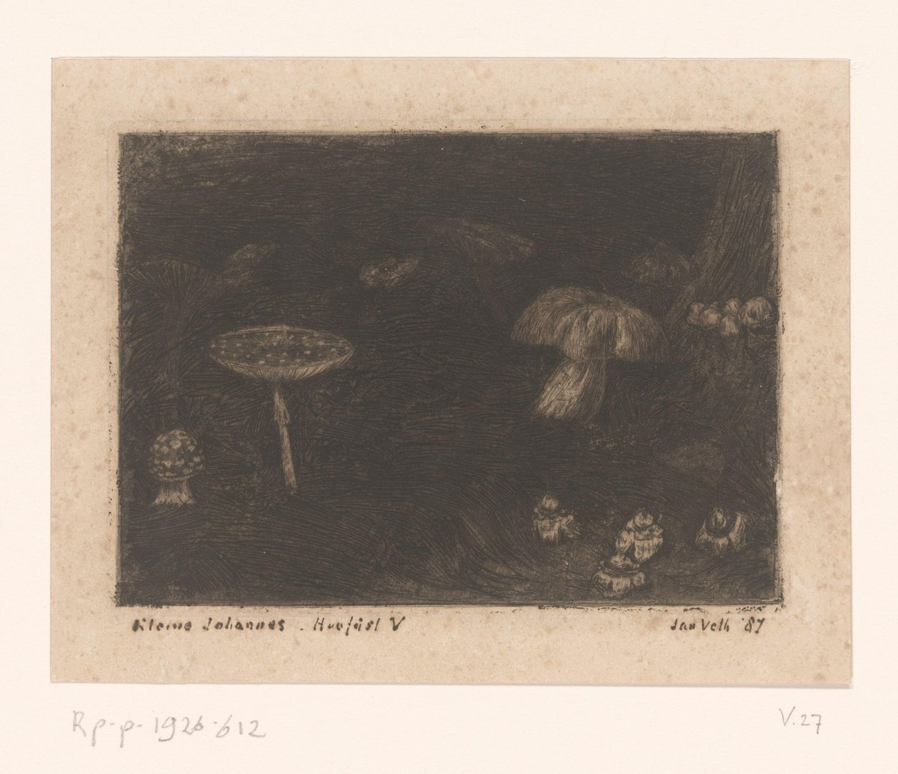 svampe af Jan Veth (signed by artist)