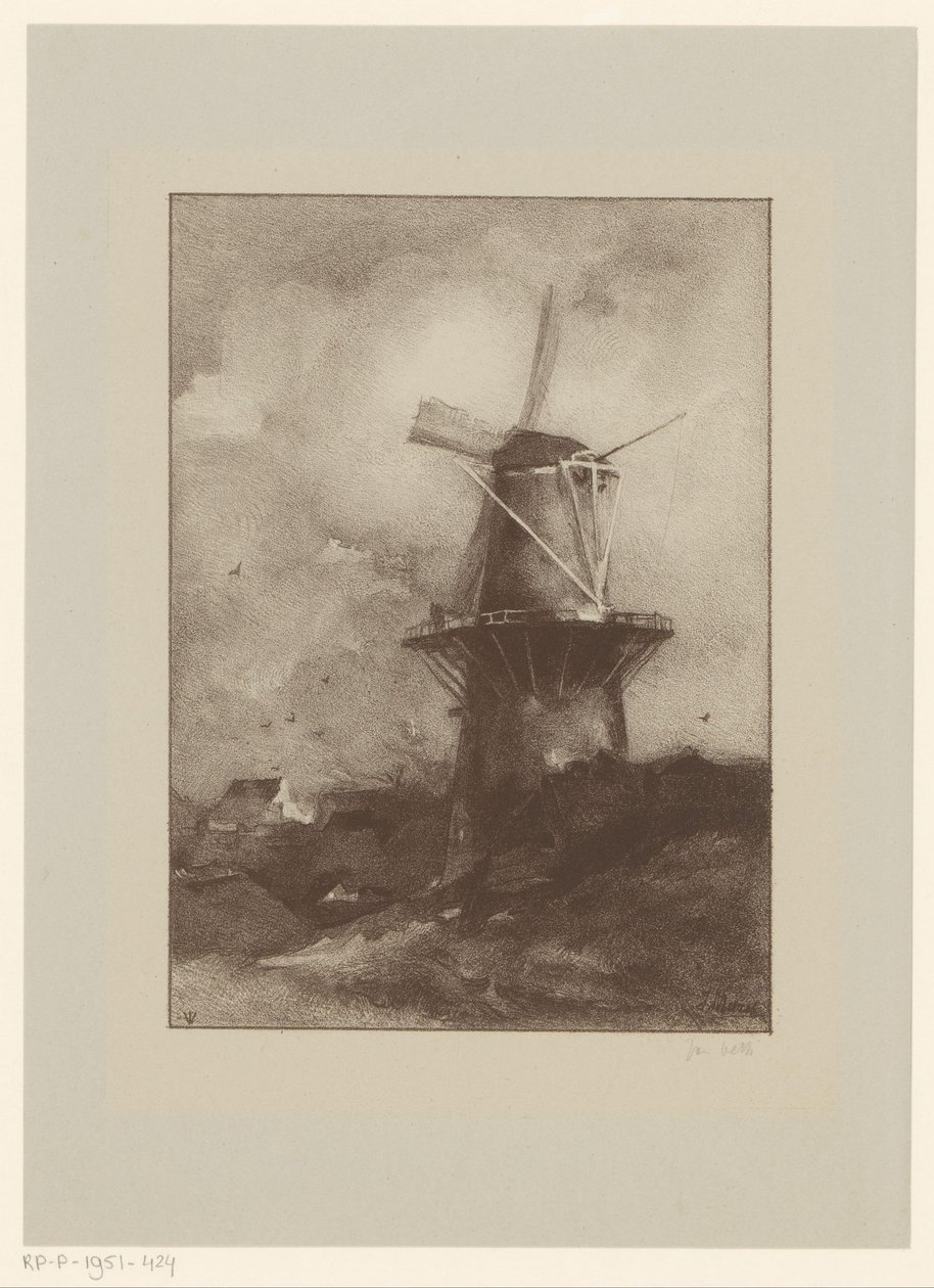 Mølle af Jan Veth