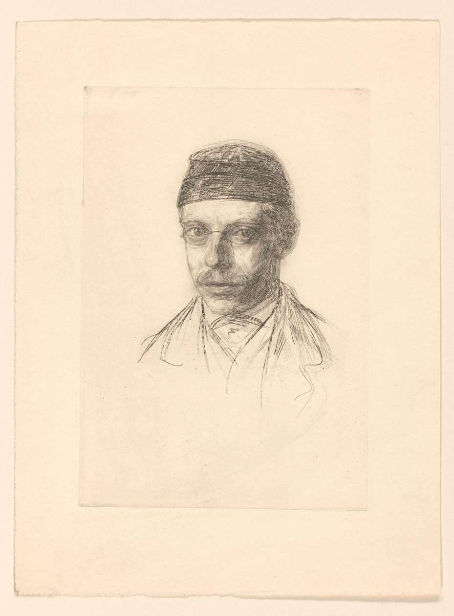 Portræt af Charles Marius van Deventer af Jan Veth
