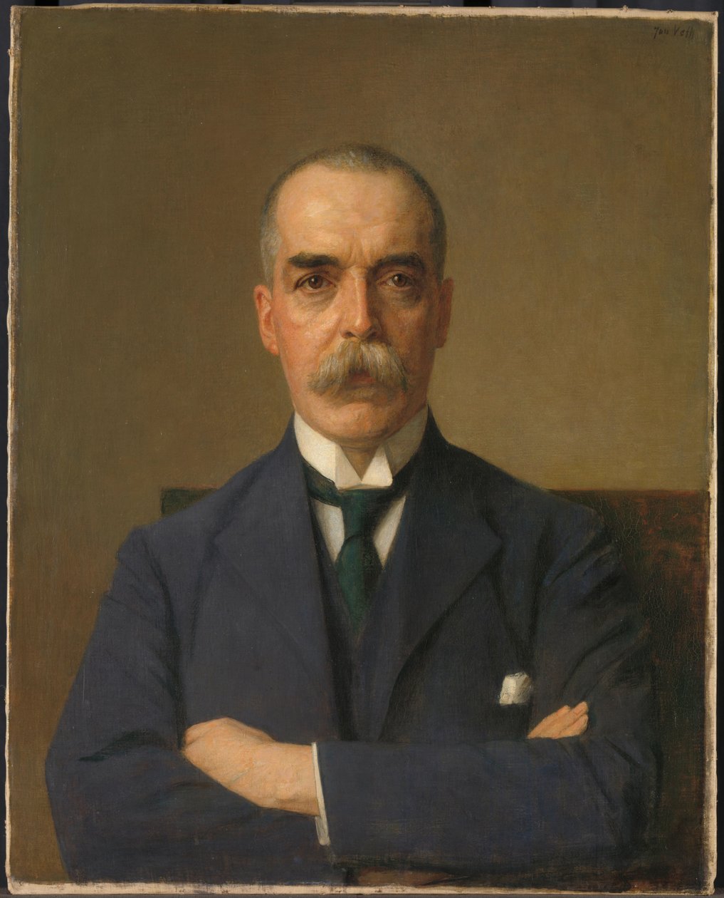 Portræt af Isaac de Bruijn (1872-1953) af Jan Veth