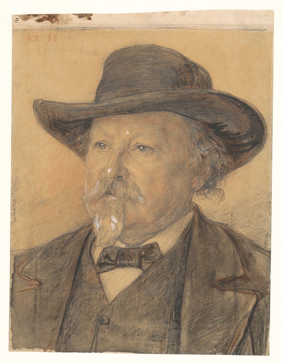 Portræt af Philip van der Kellen af Jan Veth