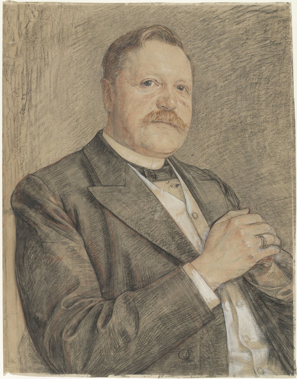 Portret van R.P.J. Tutein Nolthenius af Jan Veth