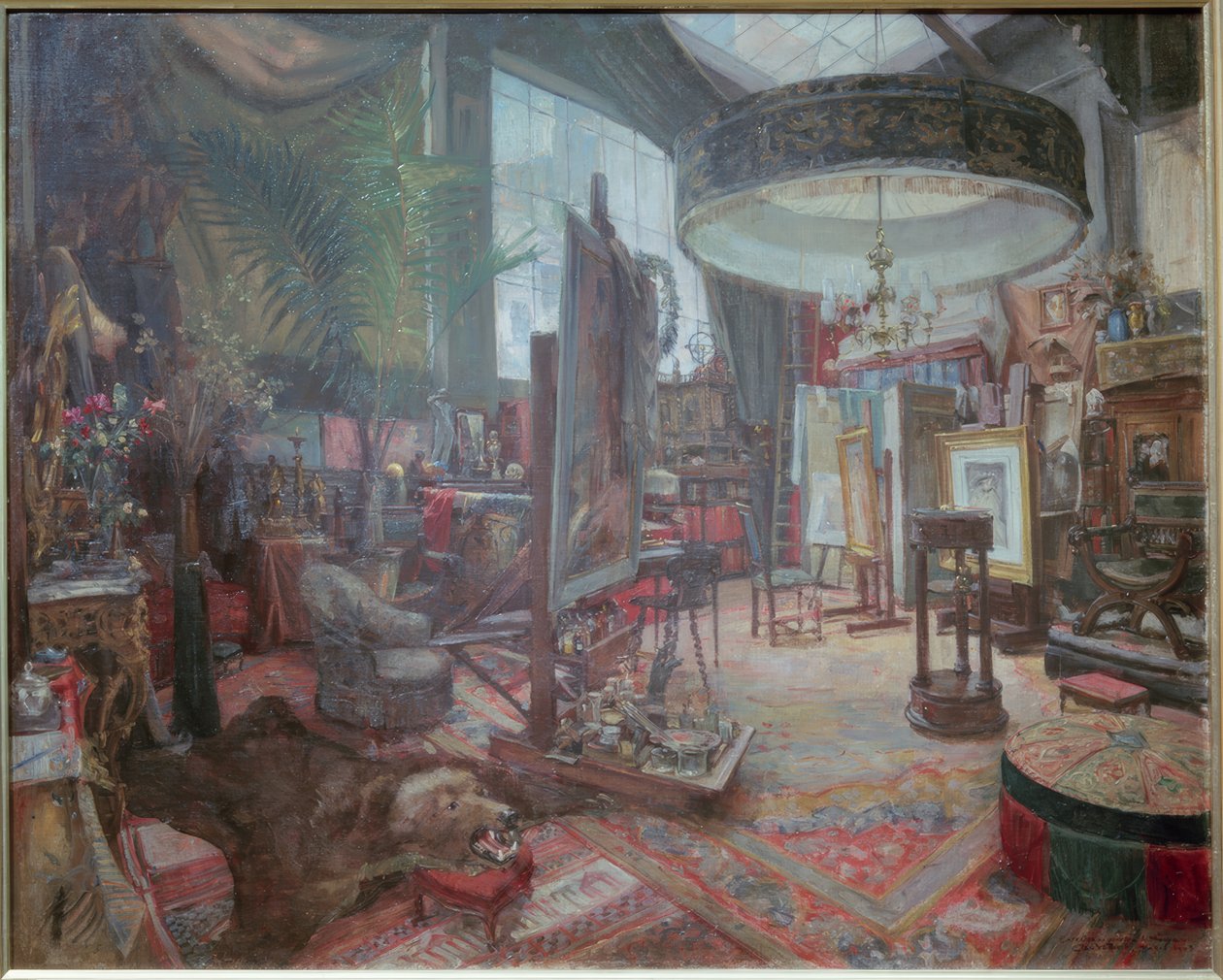 Atelier Alfons Muchas i Paris af Jan Vochoc