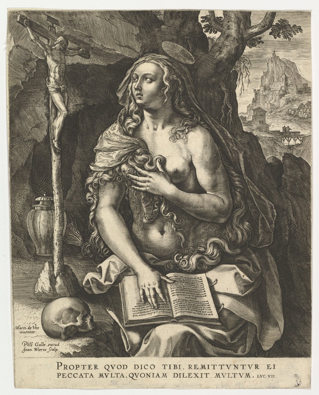 Mary Magdalen.n.d. af Jan Wierix