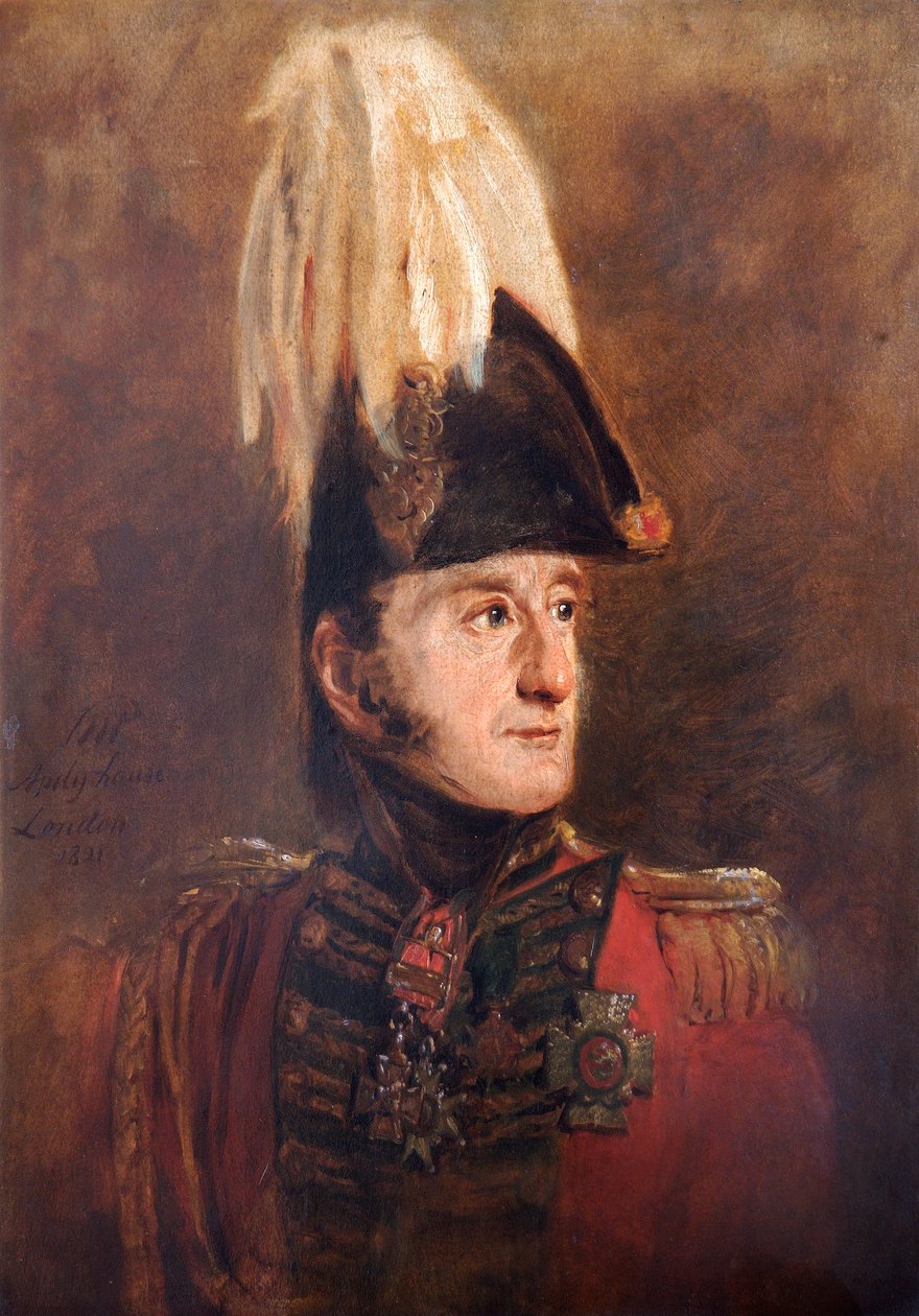 General Lord Edward Somerset af Jan Willem Pieneman