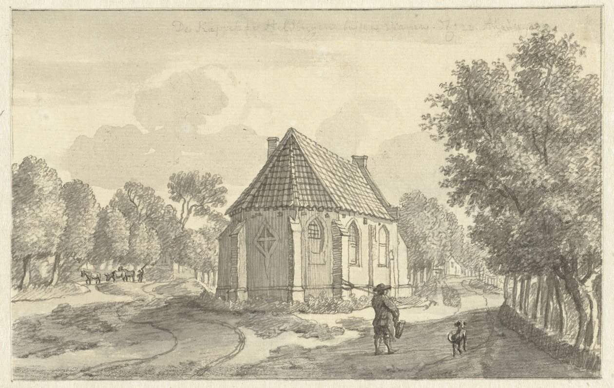 Helsdingen kirke ved Vianen af Jan de Beijer