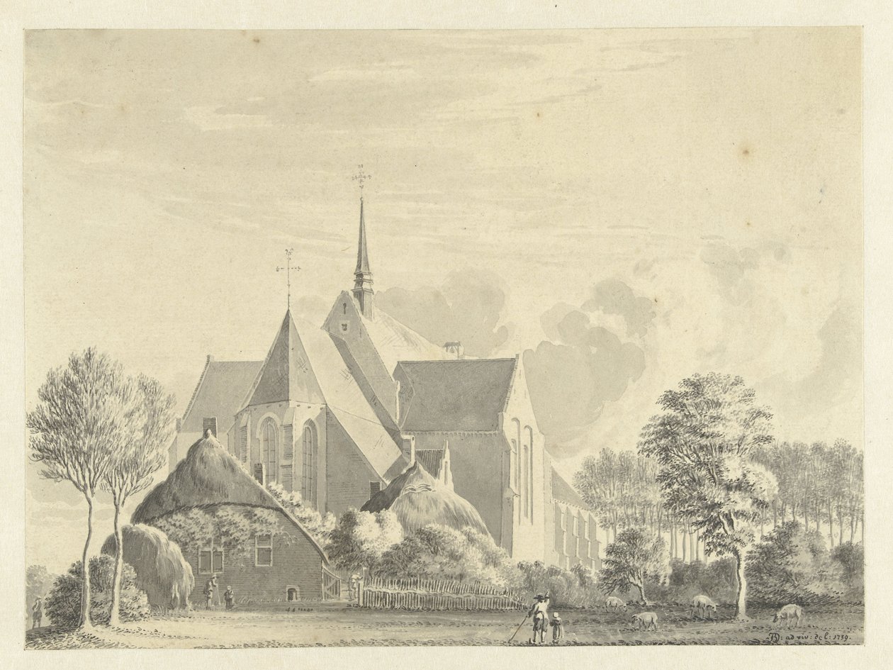 Someren kirke af Jan de Beijer