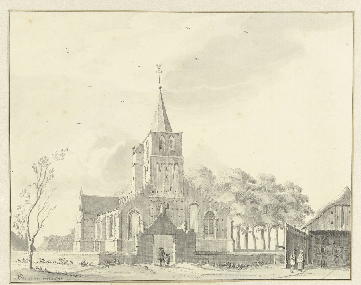 Tongeren Kirke af Jan de Beijer