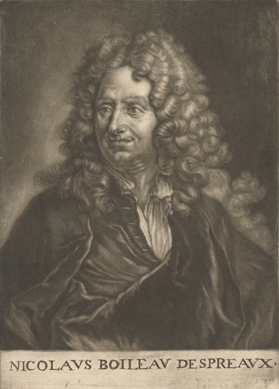 Nicolas Boileau-Despréaux af Jan de Groot