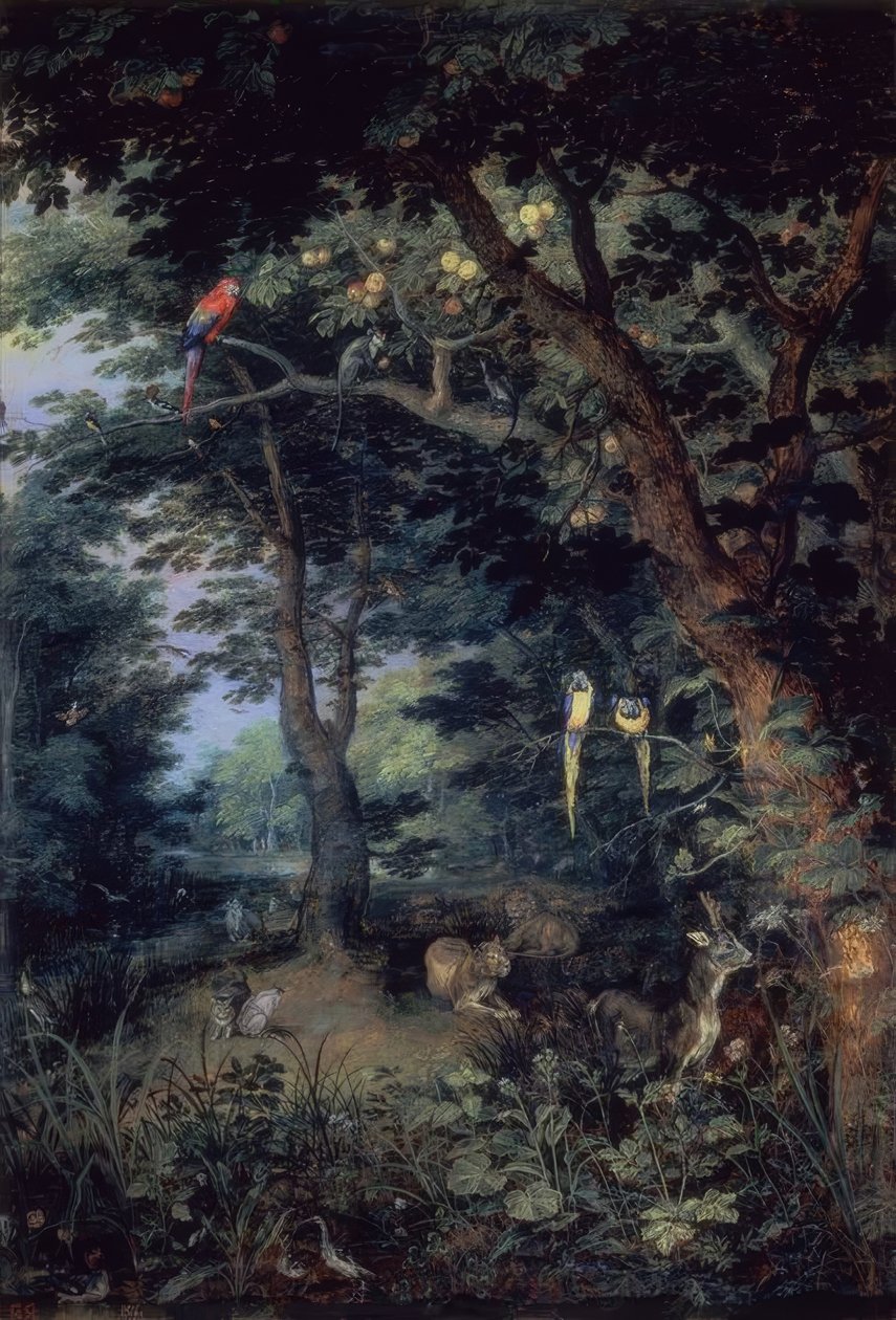 Det jordiske paradis’, ca af Jan the Elder Brueghel
