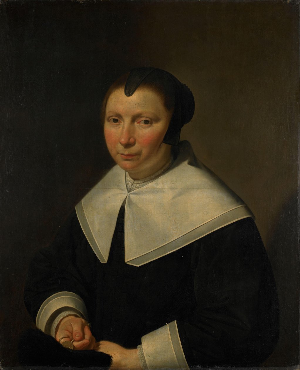 Portræt af en kvinde af Jan van Bijlert