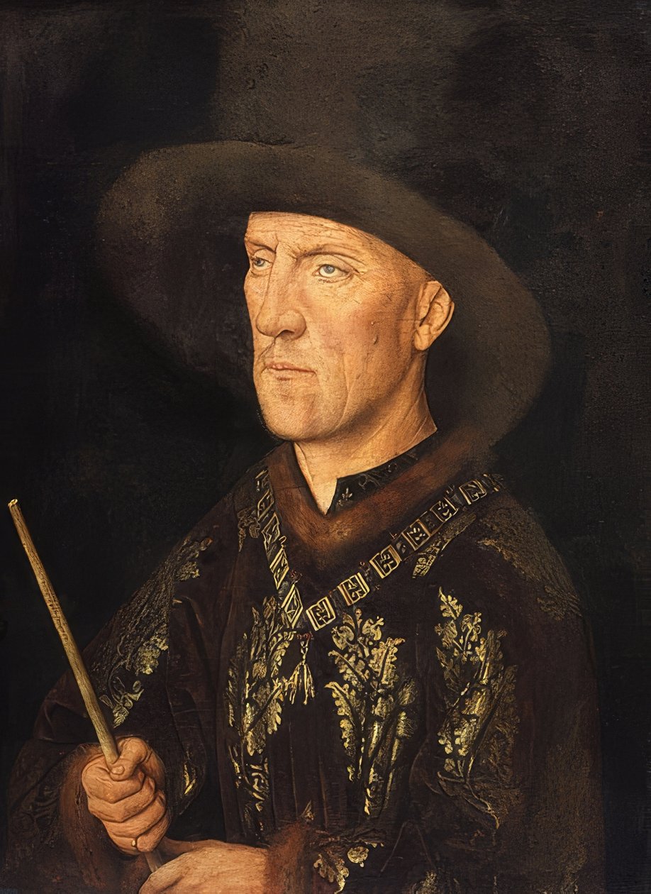 Baudouin de Lannoy. Um 1436/38 af Jan van Eyck