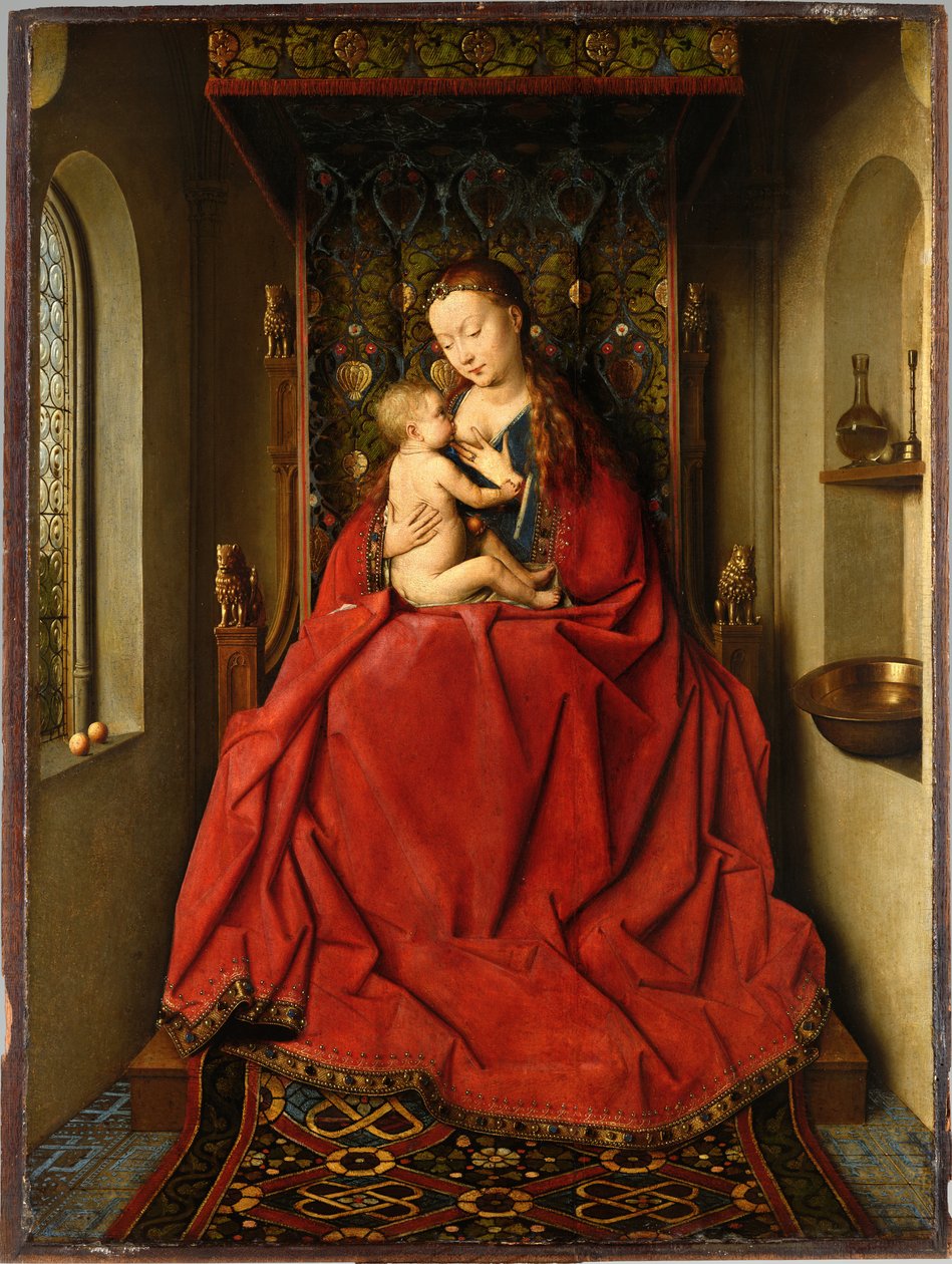 Lucca Madonna af Jan van Eyck
