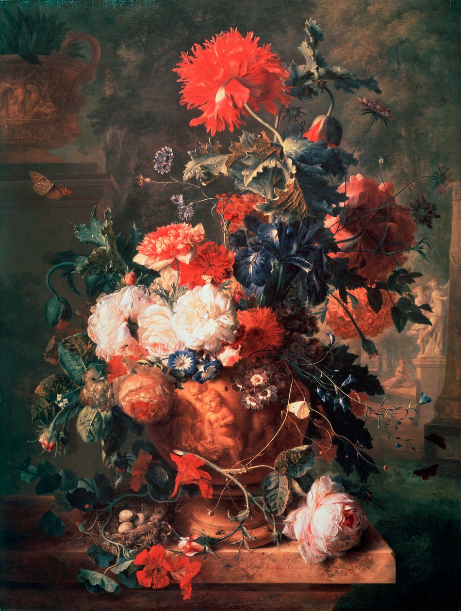 Blomster, 1722. af Jan van Huysum