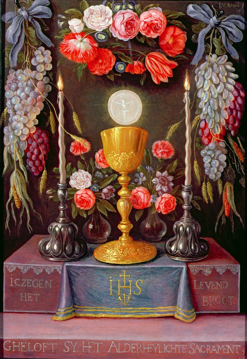 Eukaristien af Jan van Kessel the Elder