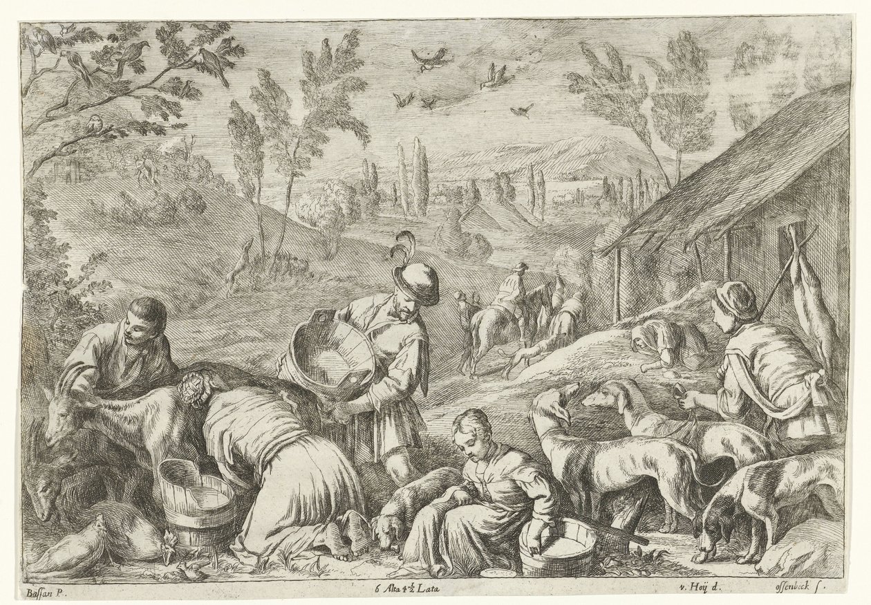 Forår De fire årstider (serietitel) af Jan van Ossenbeeck