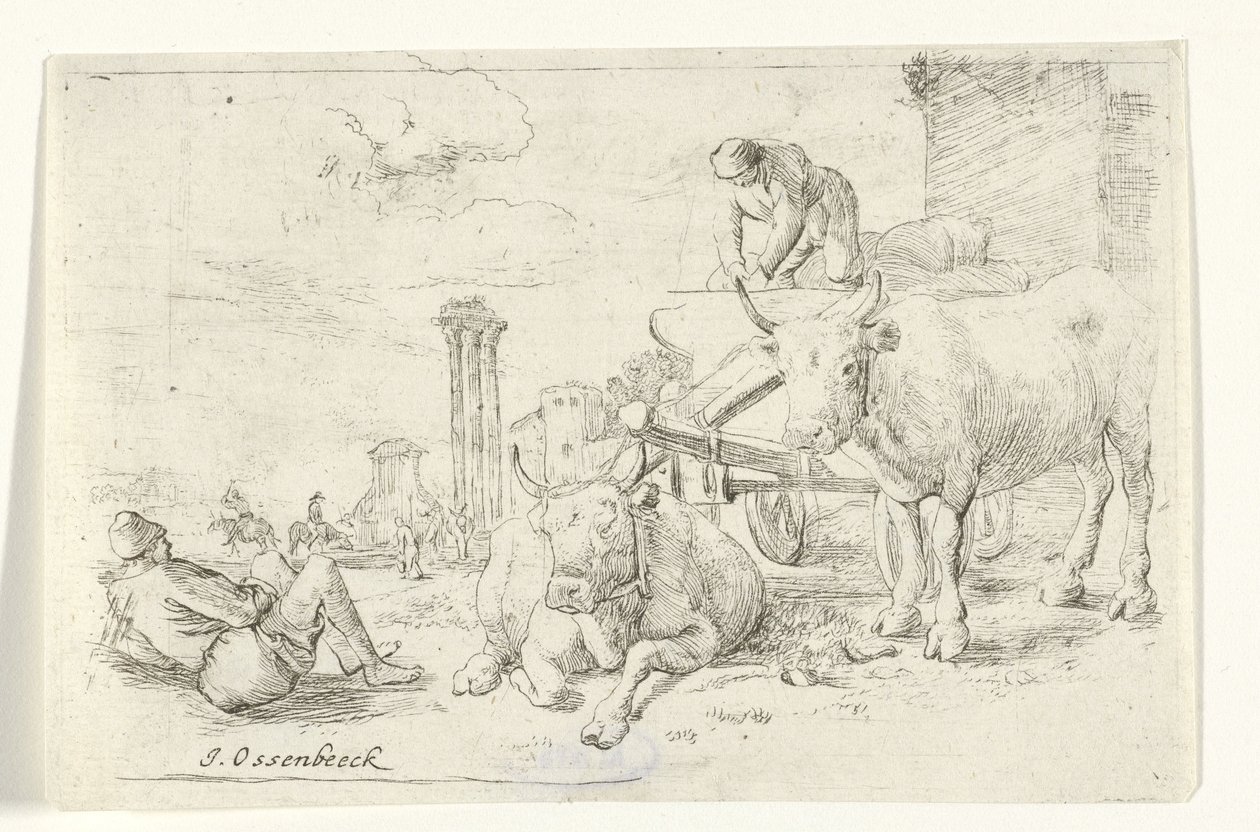Ossenkar af Jan van Ossenbeeck