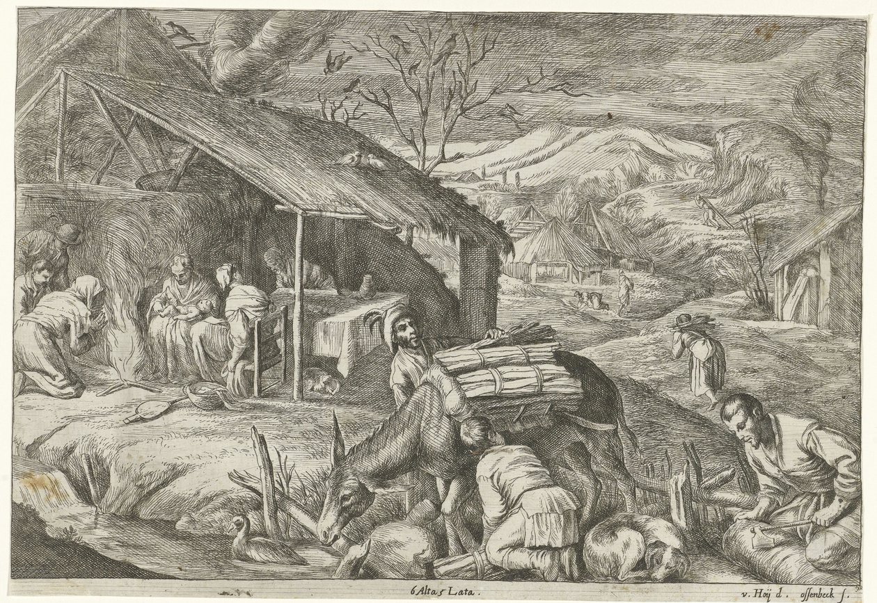 Vinter De fire årstider (serietitel) af Jan van Ossenbeeck