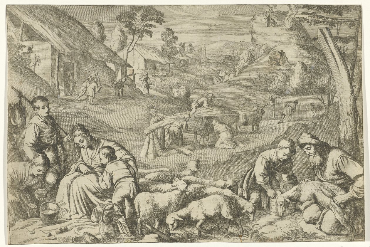 Sommer De fire årstider (serietitel) af Jan van Ossenbeeck