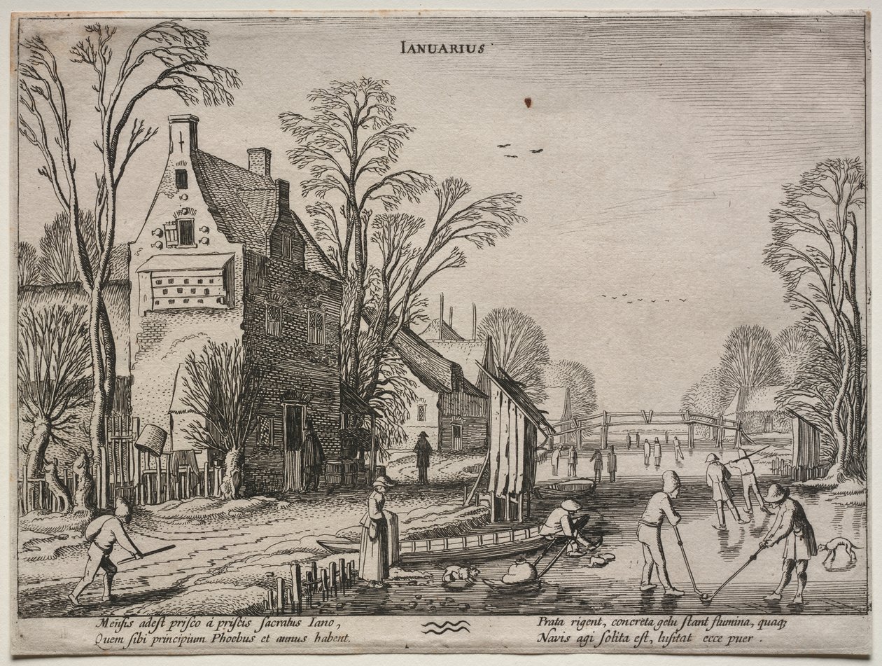 De tolv måneder: januar af Jan van de Velde II