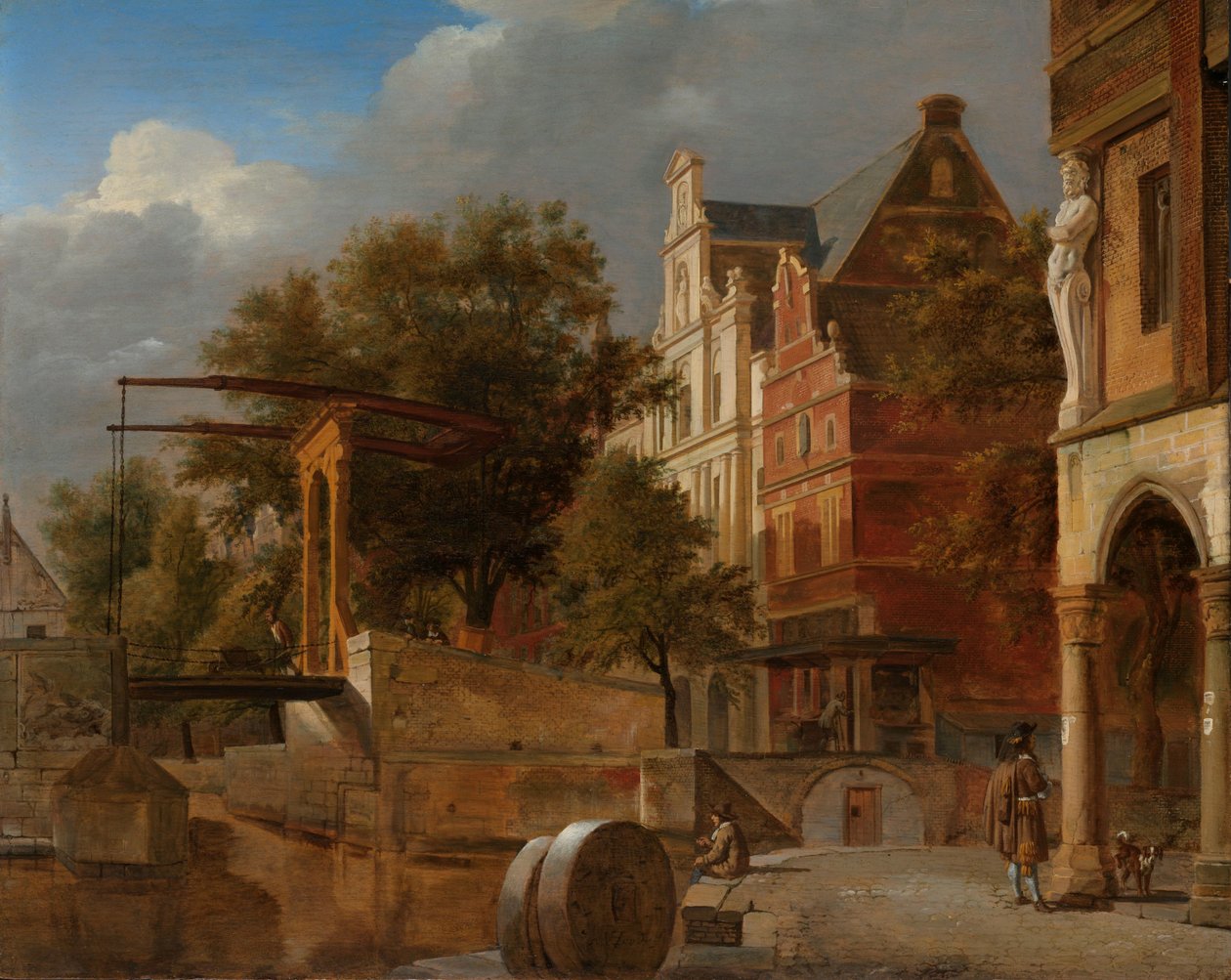 Vindebroen Draw Bridge af Jan van der Heyden