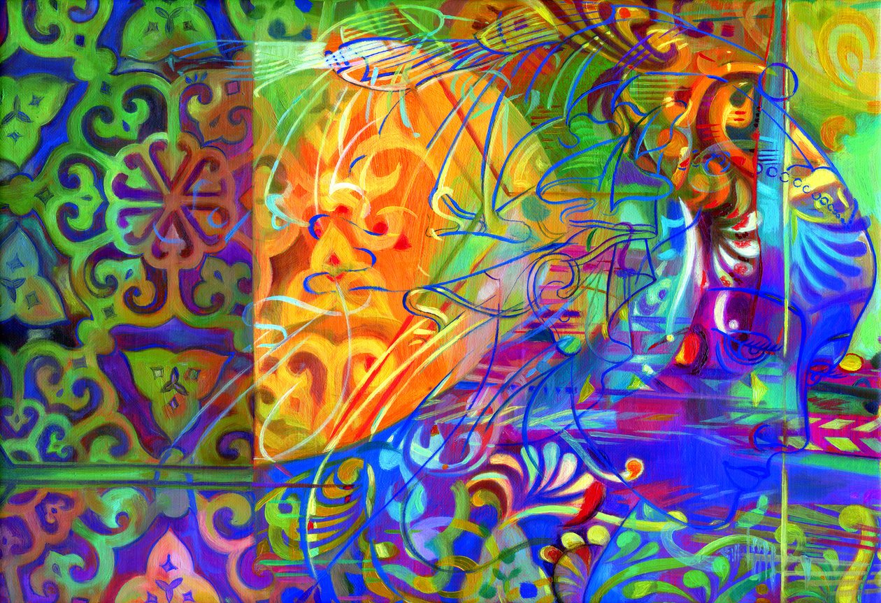 Dapples the døsige øst, 2011, af Jane Tattersfield