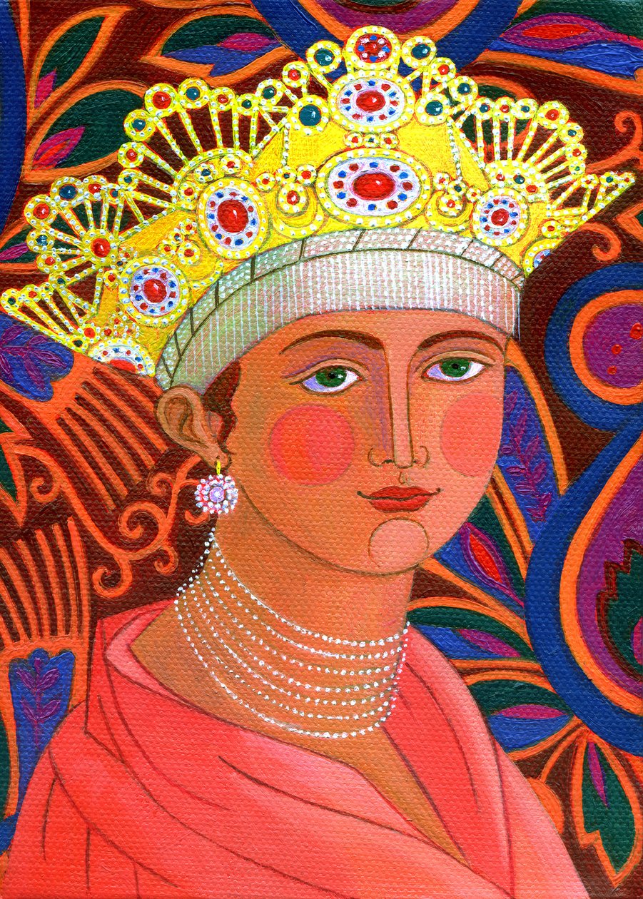 Russisk prinsesse, 2011, af Jane Tattersfield