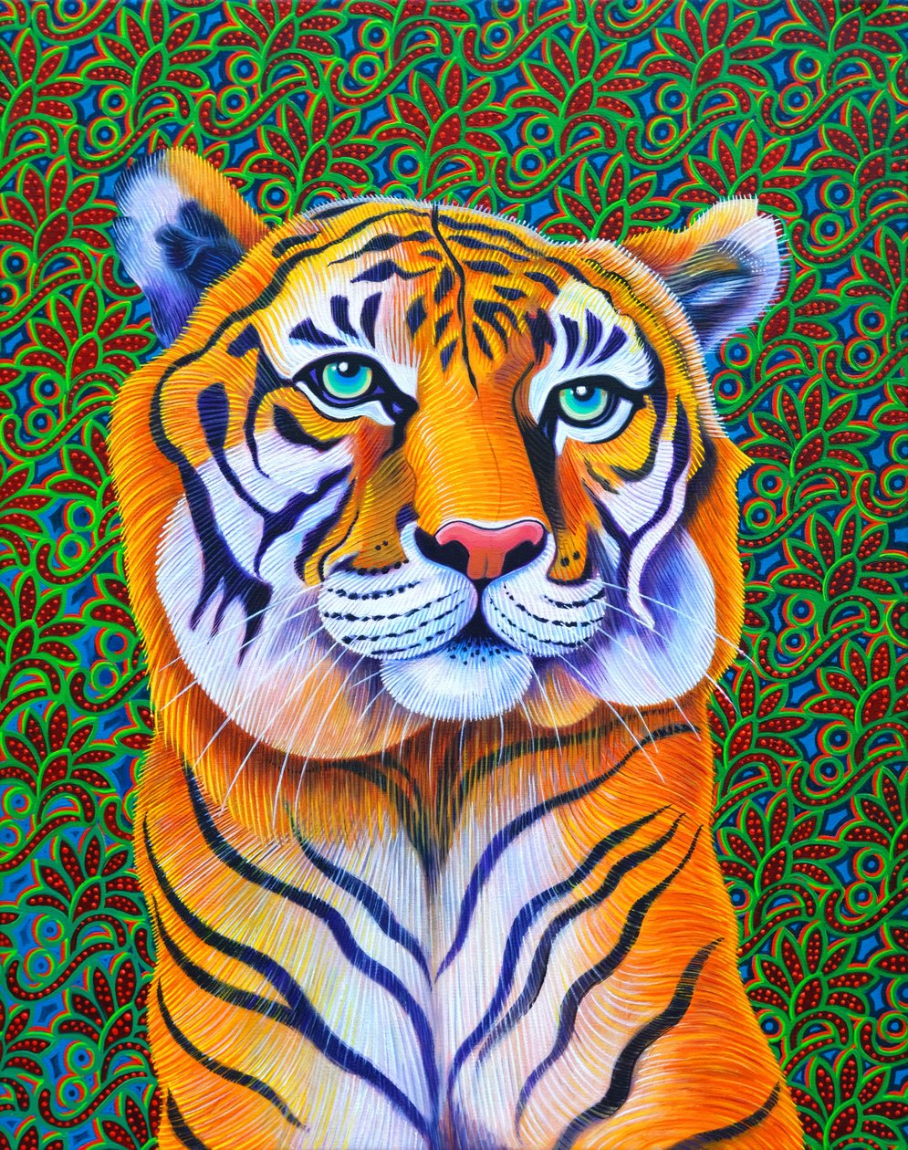 Tiger, 2018, af Jane Tattersfield