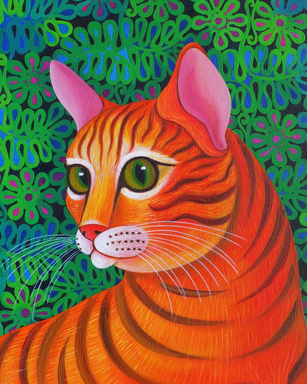 Tiger Cat, 2012, af Jane Tattersfield