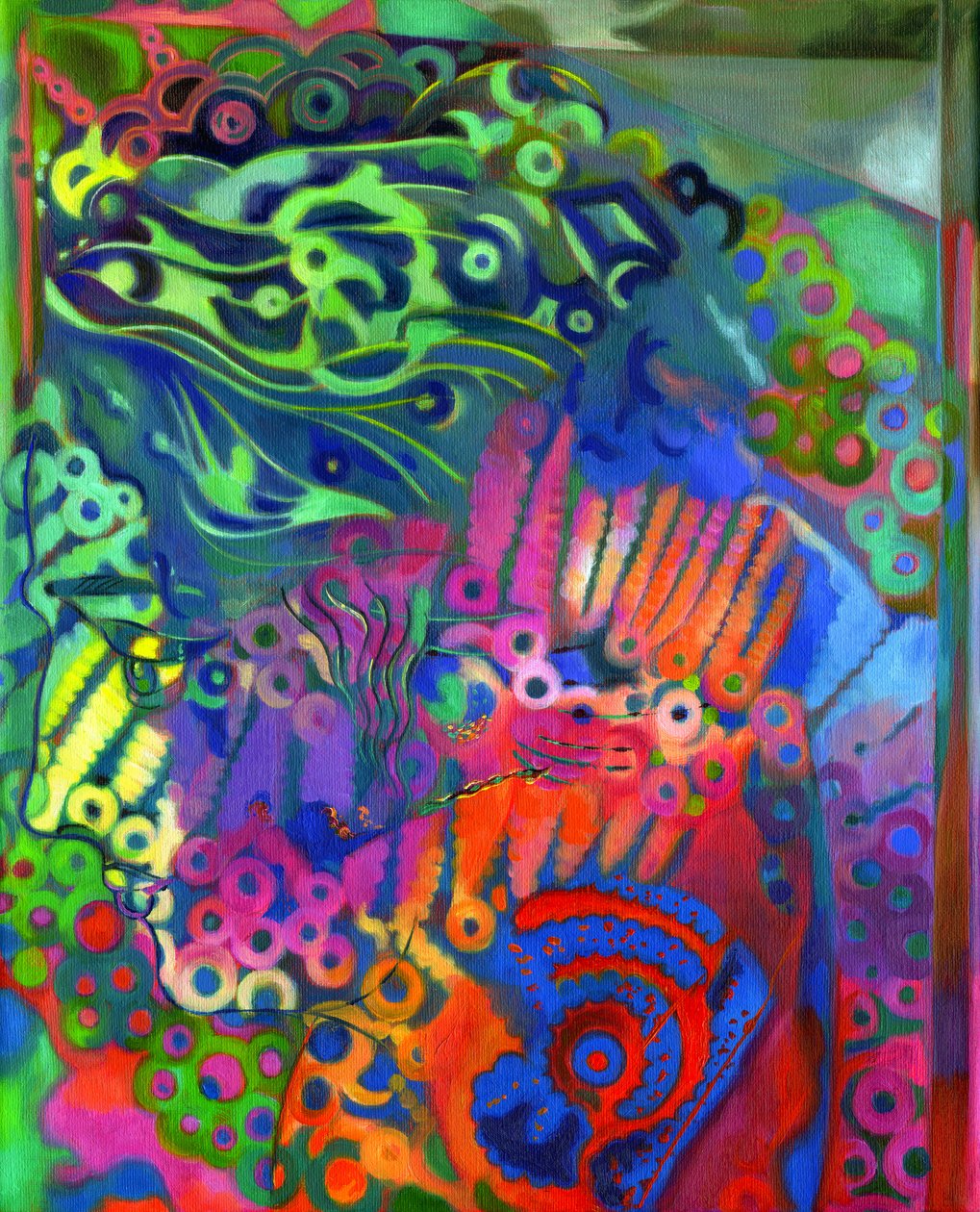 Vandspring, 2011, af Jane Tattersfield