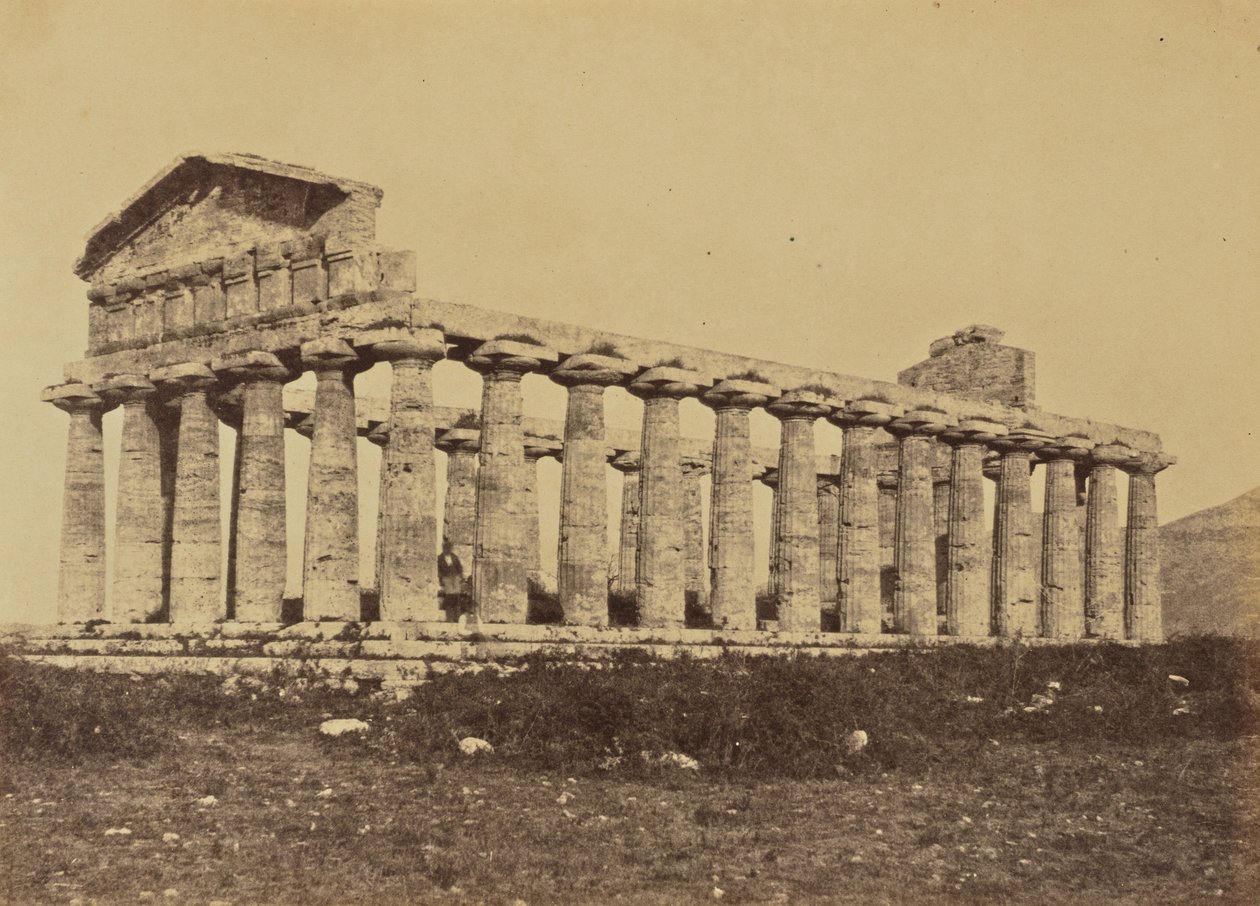 Templet i Paestum af Jane Martha St. John