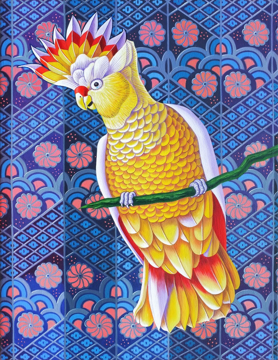 Kakadue, 2016, af Jane Tattersfield