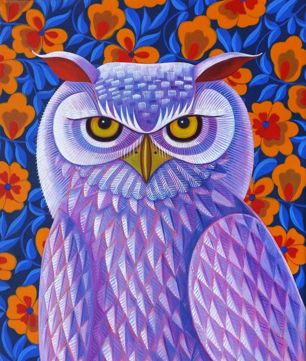 Sneugle, 2013, af Jane Tattersfield