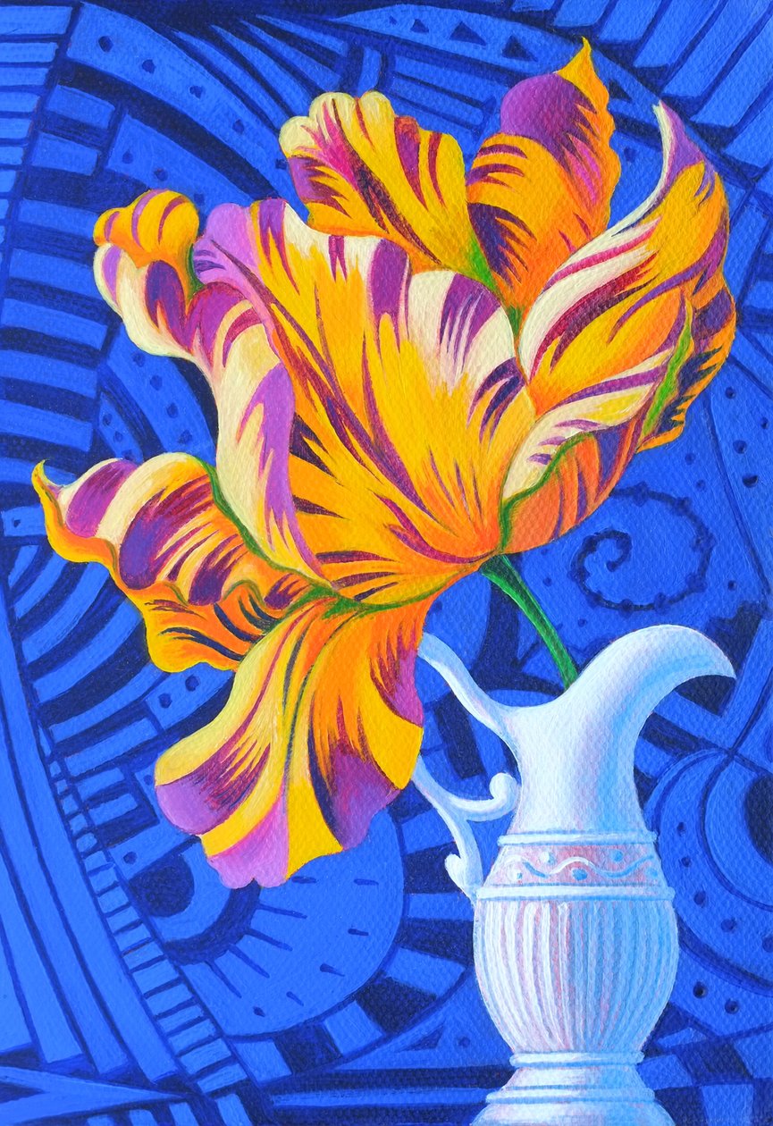 Tulipan, 2014, af Jane Tattersfield