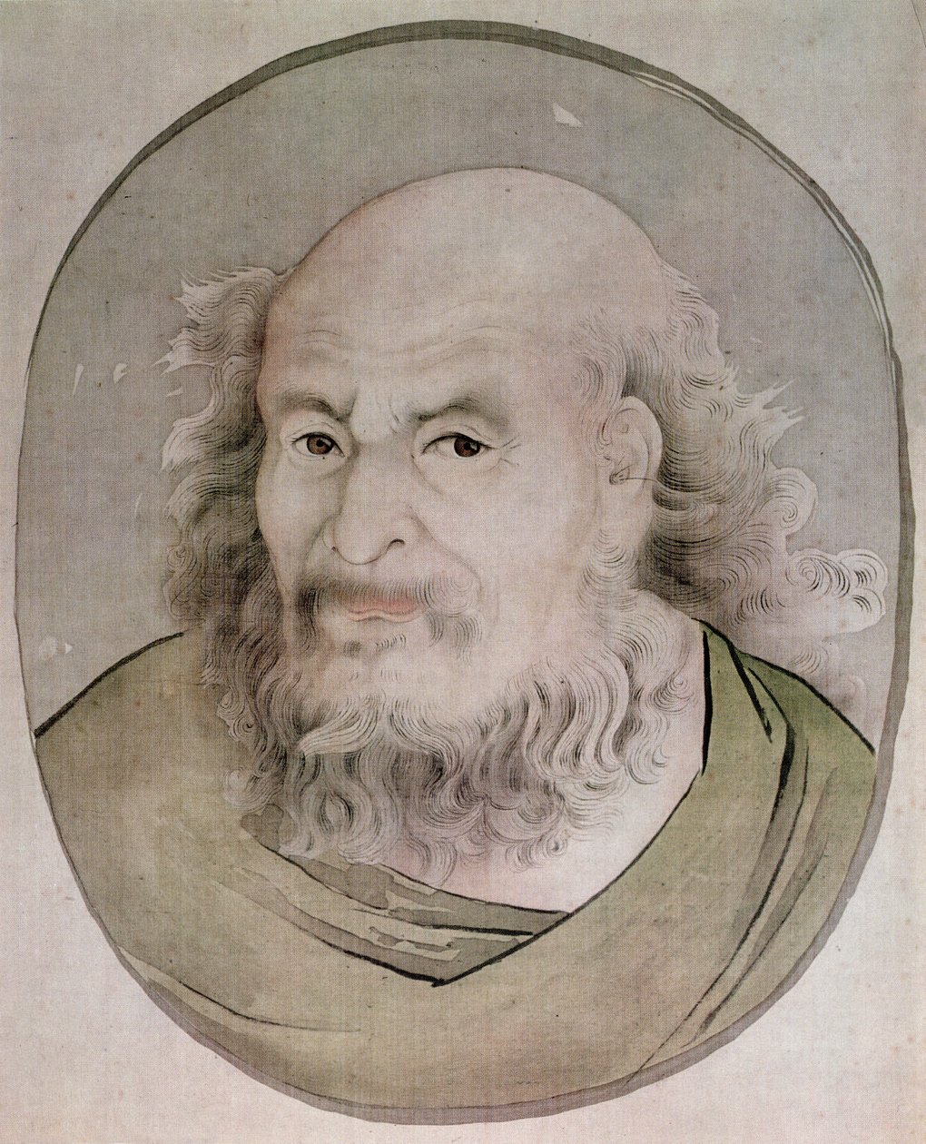 Hippokrates (ca. 460-c. 377 f.Kr.) af Japanese School