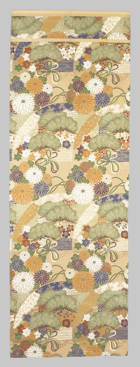 Obi Fragment af Japanese School