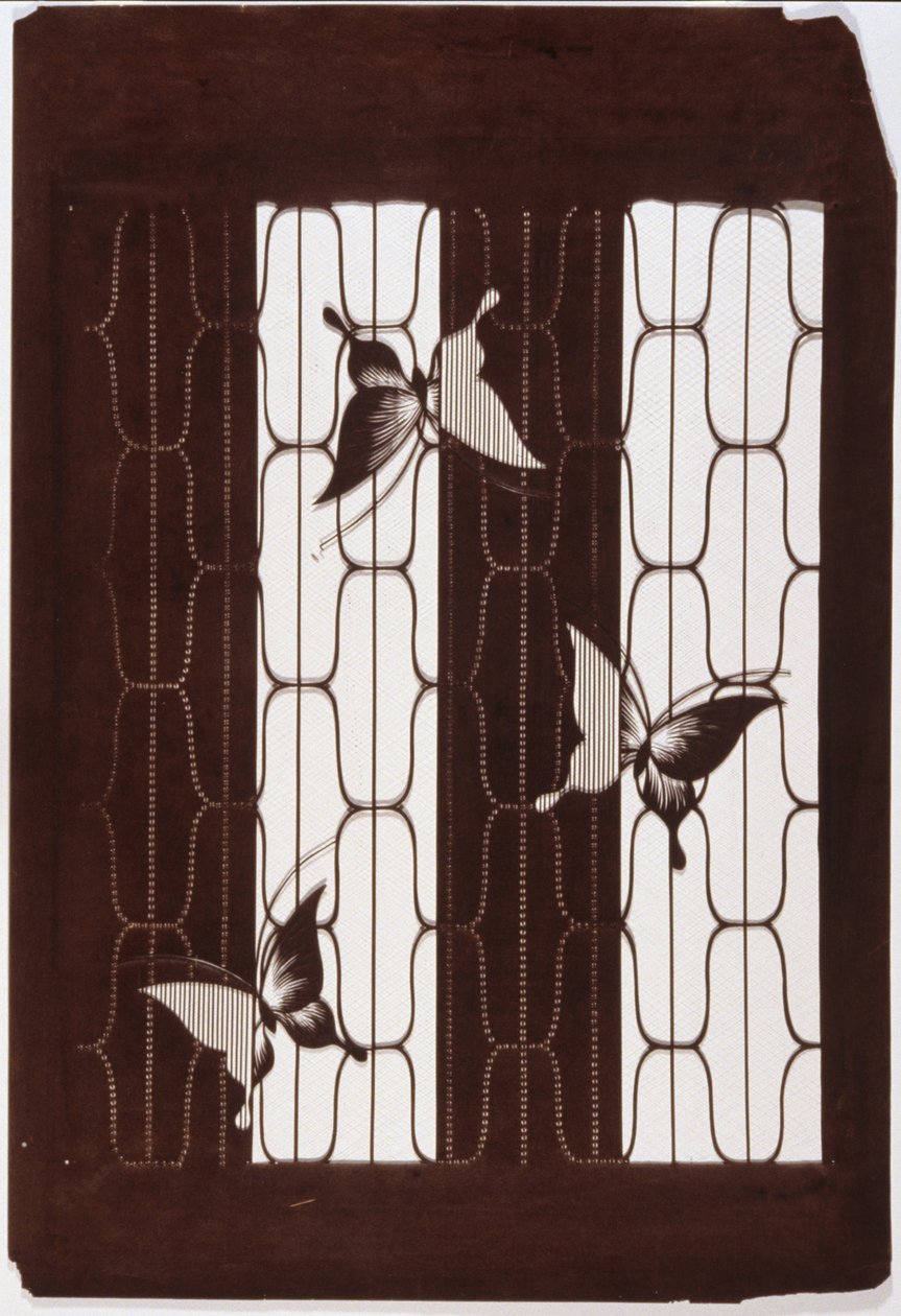Stencil: Sommerfugle af Japanese School