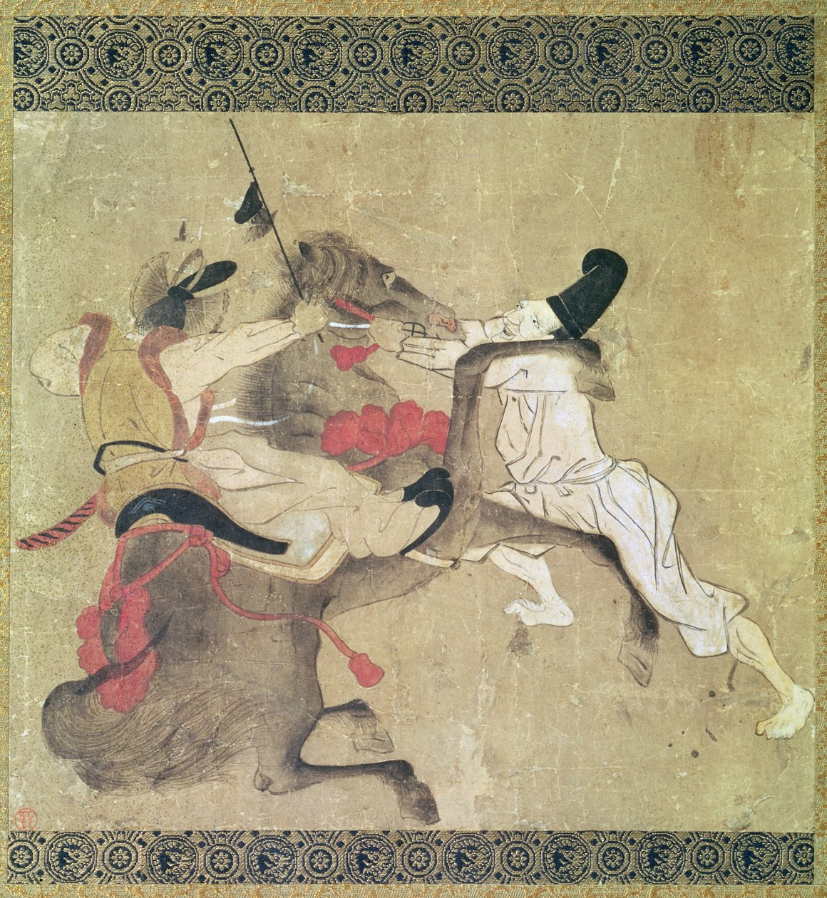 The Angry Horse (malet rulle) af Japanese School