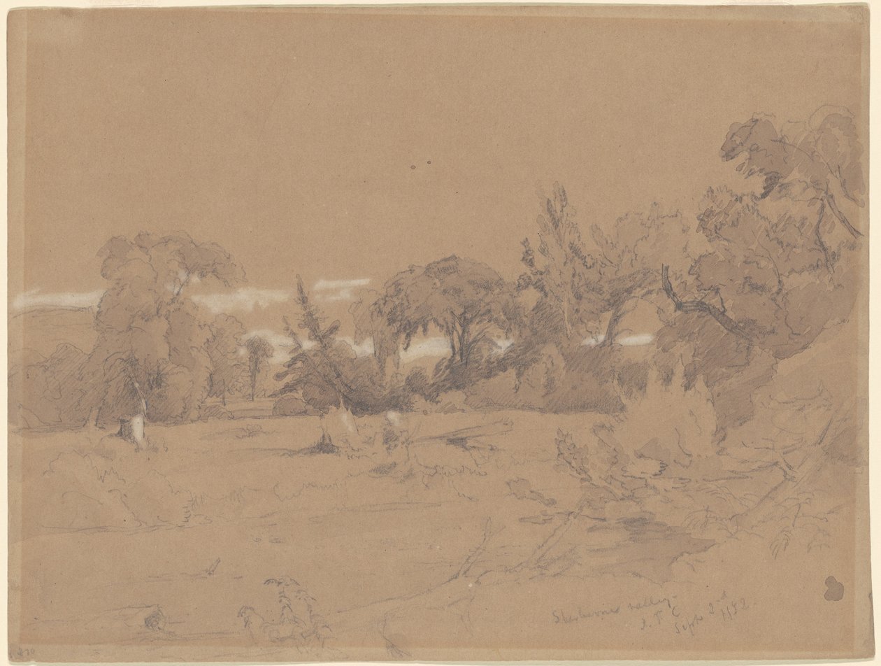 Sherberne-dalen af Jasper Francis Cropsey