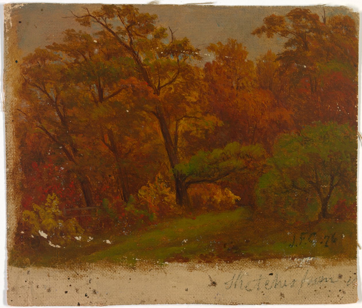 Uden titel, 1876. af Jasper Francis Cropsey