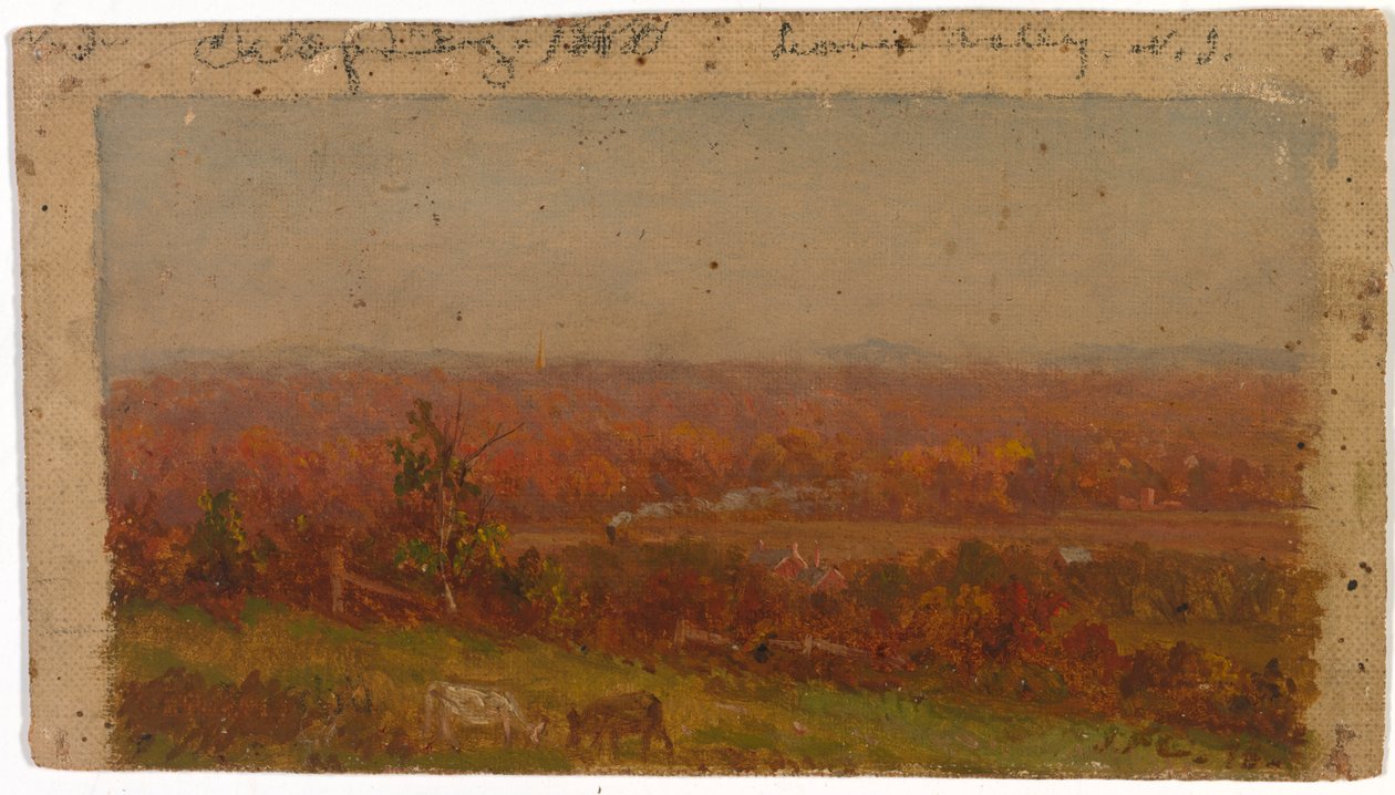 Uden titel, 1880. af Jasper Francis Cropsey