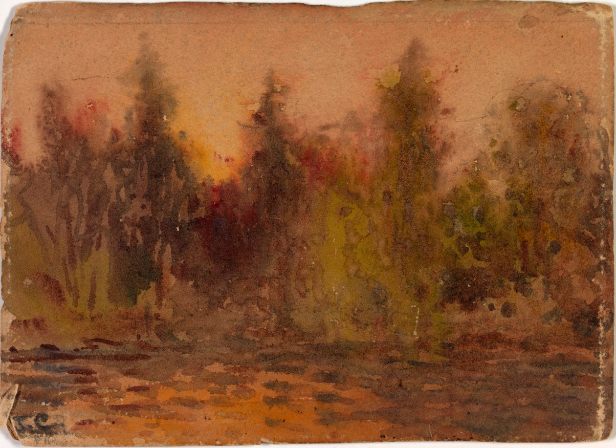 Uden titel, ca. 1875-1880. af Jasper Francis Cropsey