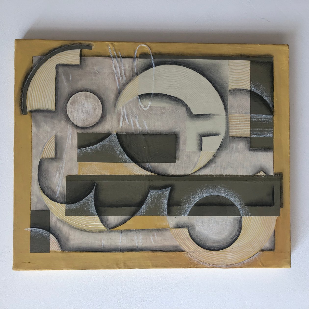Justering (maleri) af Jasper Galloway