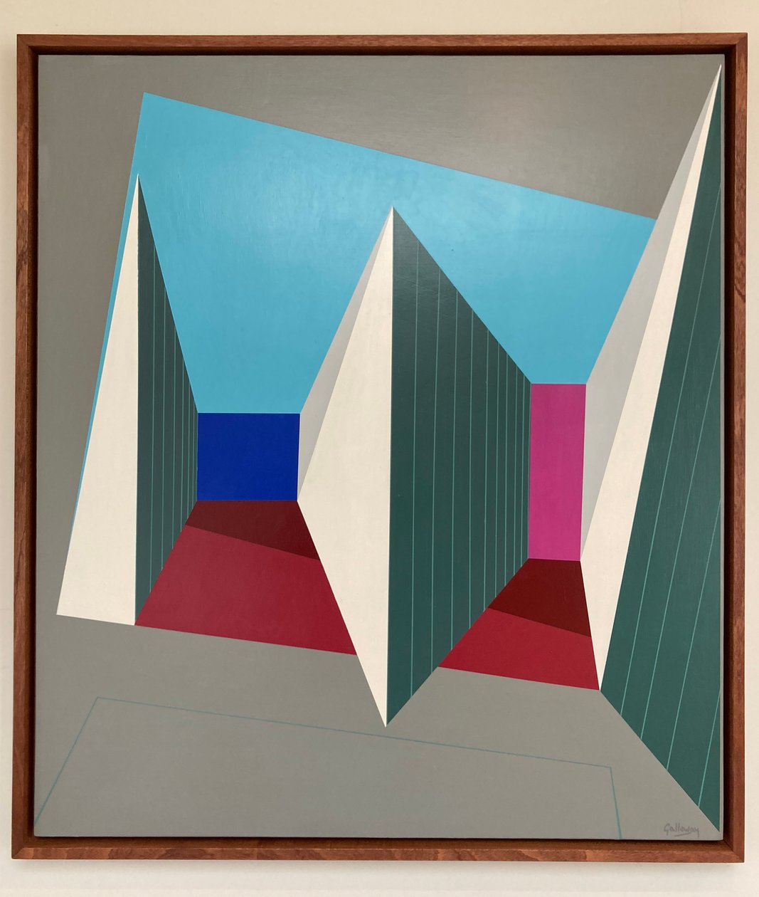 Labyrint (maleri) af Jasper Galloway