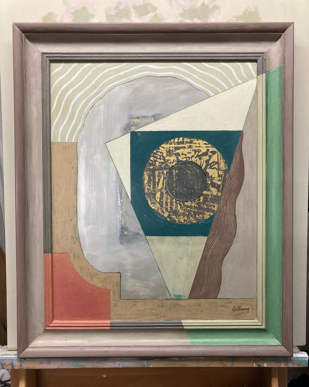 Brug din illusion (maleri) af Jasper Galloway