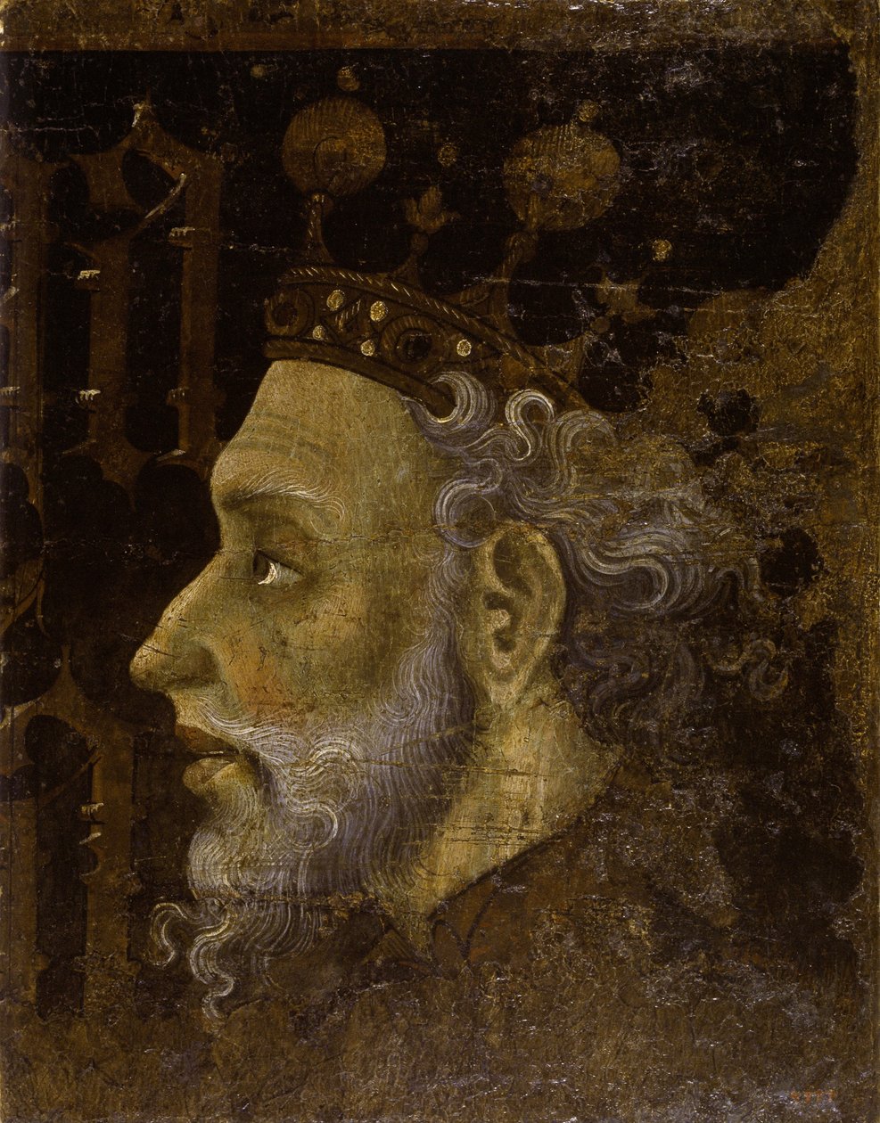 Alfonso V 1396-1458, konge af Aragon af Jaume Mateu