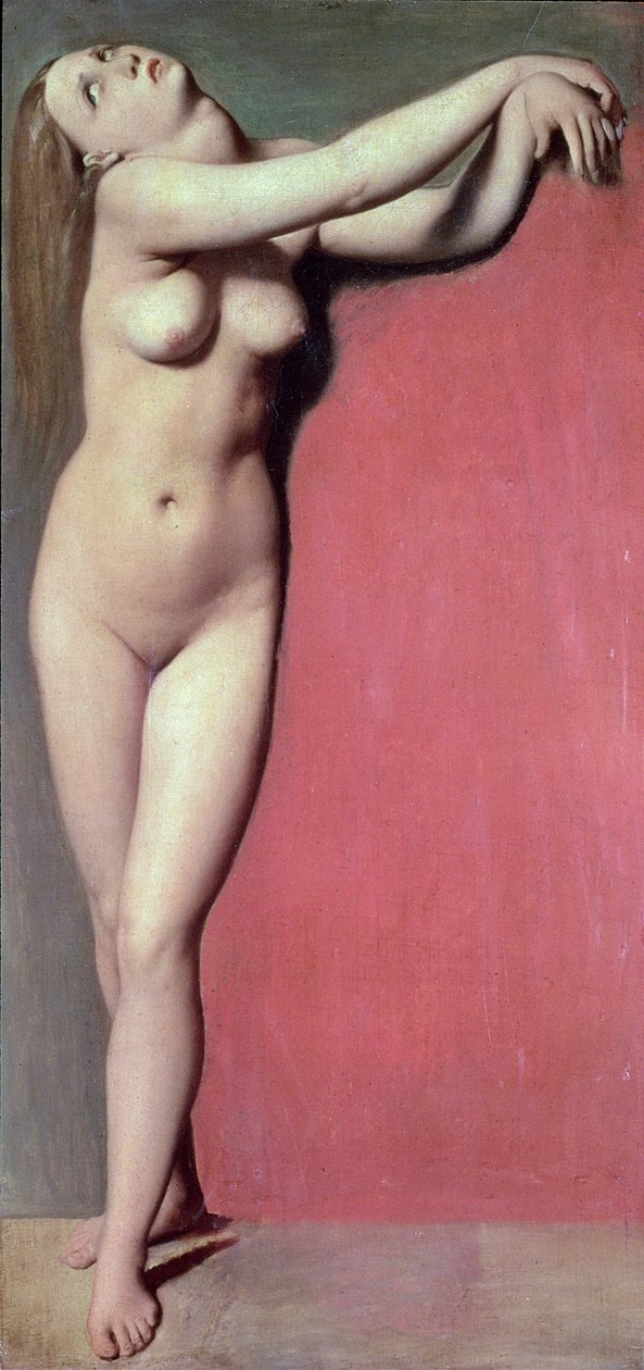 Angelique, ca. 1819 af Jean Auguste Dominique Ingres
