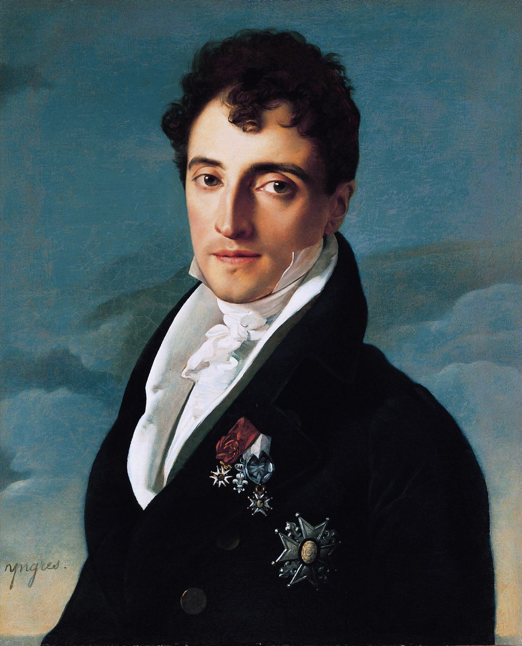 Baron Joseph-Pierre Vialetès de Mortarieu af Jean Auguste Dominique Ingres