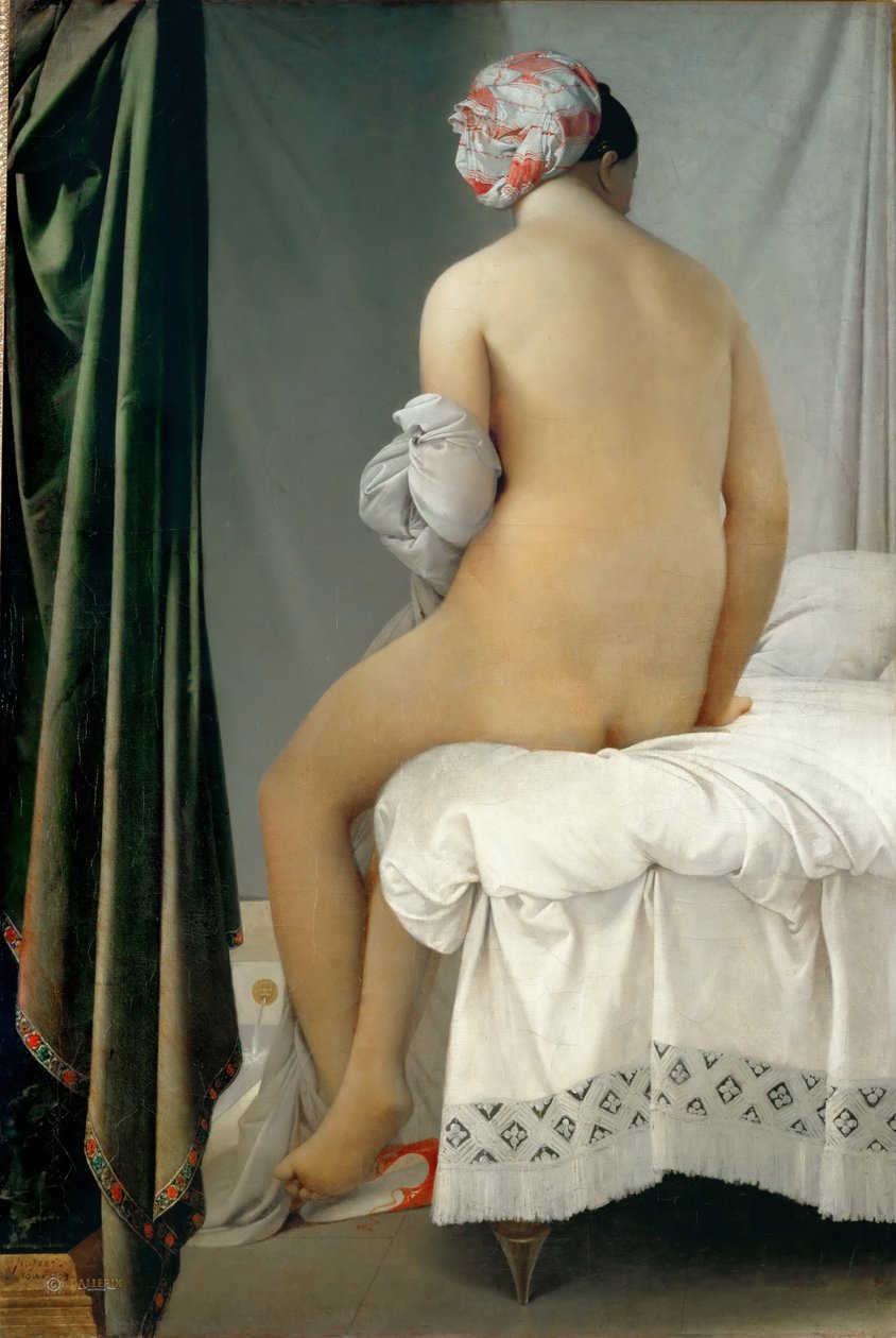 La Baigneuse Valpinçon af Jean Auguste Dominique Ingres